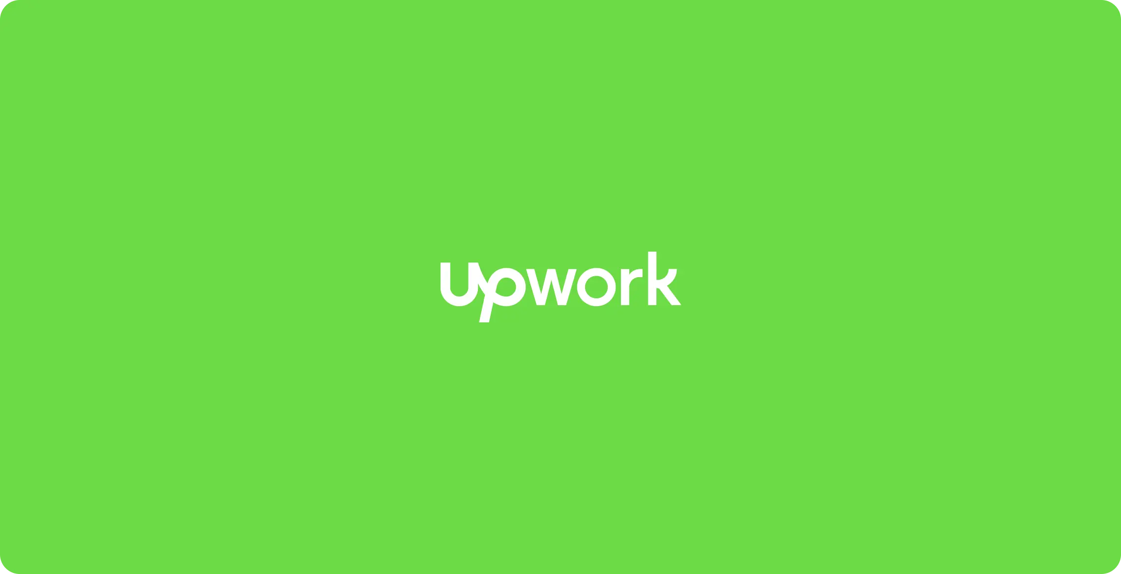 Composite image of freelancer and employer, connected by Upwork.